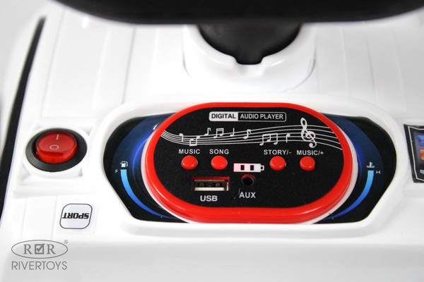 Изображение товара Каталка детская RiverToys G008GG-D (белый)