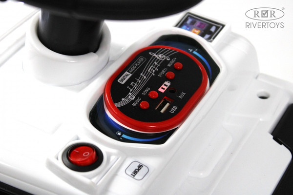 Изображение товара Каталка детская RiverToys G008GG-D (белый)