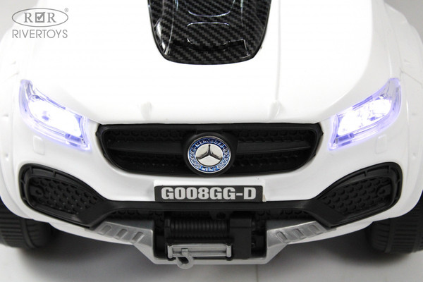 Изображение товара Каталка детская RiverToys G008GG-D (белый)