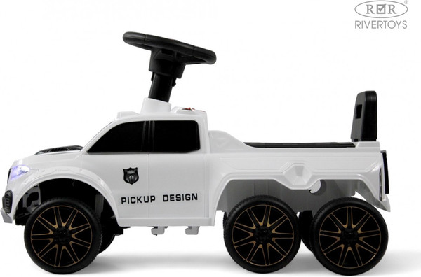 Изображение товара Каталка детская RiverToys G008GG-D (белый)