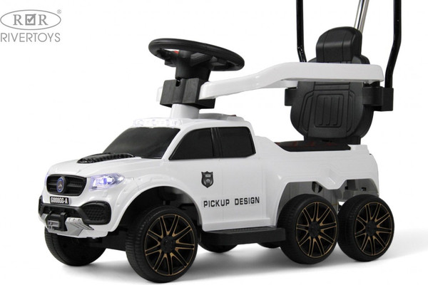 Изображение товара Детский автомобиль RiverToys G008GG-A (белый)