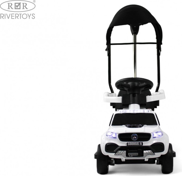 Изображение товара Детский автомобиль RiverToys G008GG-A (белый)