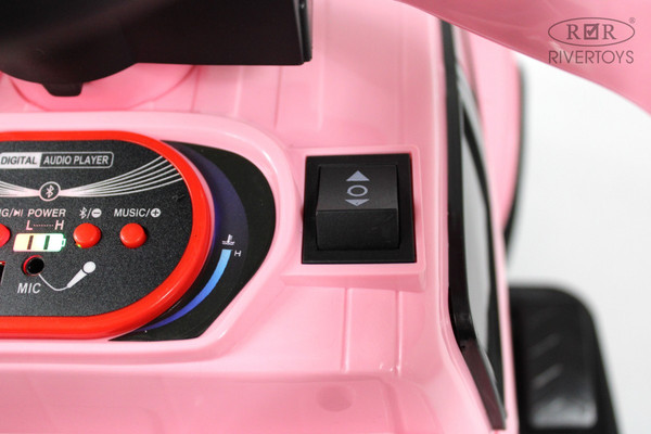 Изображение товара Детский автомобиль RiverToys G008GG-A (розовый)