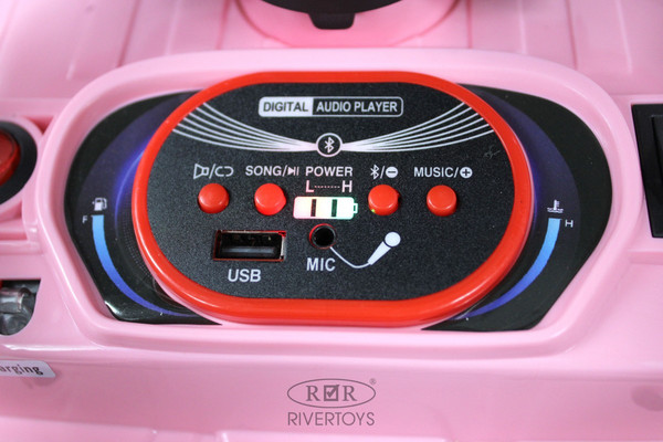 Изображение товара Детский автомобиль RiverToys G008GG-A (розовый)