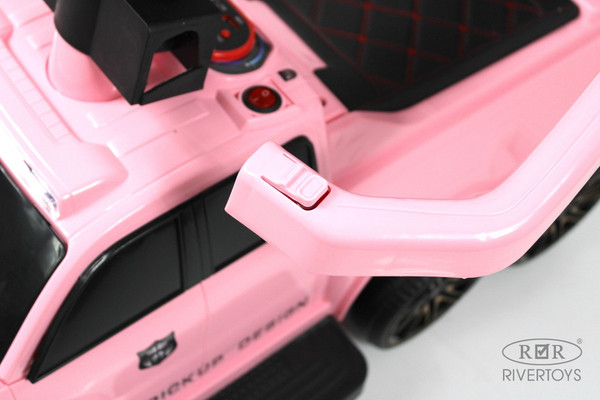 Изображение товара Детский автомобиль RiverToys G008GG-A (розовый)