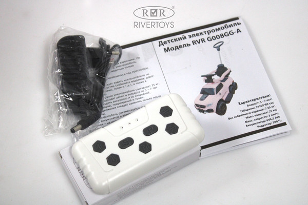 Изображение товара Детский автомобиль RiverToys G008GG-A (розовый)