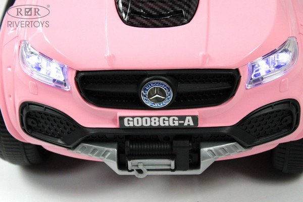 Изображение товара Детский автомобиль RiverToys G008GG-A (розовый)