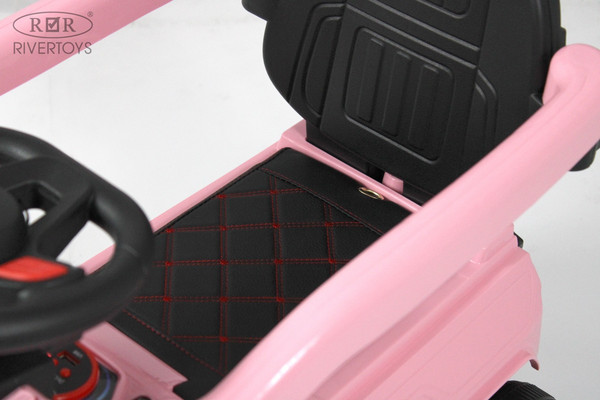 Изображение товара Детский автомобиль RiverToys G008GG-A (розовый)