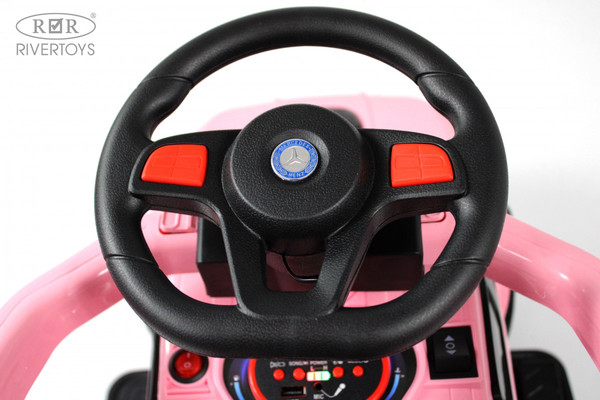 Изображение товара Детский автомобиль RiverToys G008GG-A (розовый)