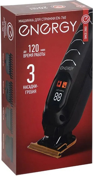 Изображение товара Машинка для стрижки волос Energy EN-760 / 108162