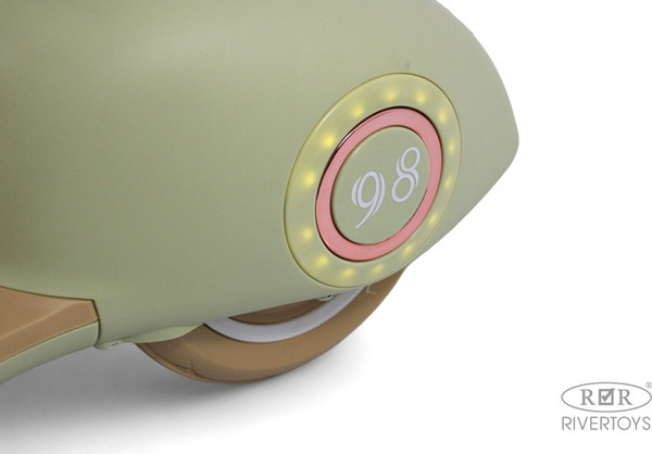 Изображение товара Детский мотоцикл RiverToys K444PX (зеленый)