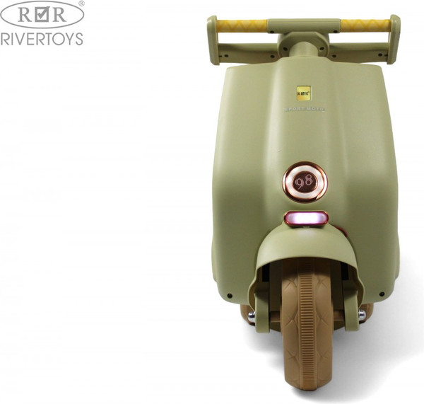 Изображение товара Детский мотоцикл RiverToys K444PX (зеленый)