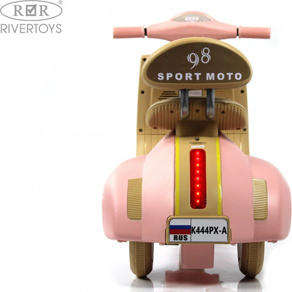 Изображение товара Детский мотоцикл RiverToys K444PX-A (розовый)