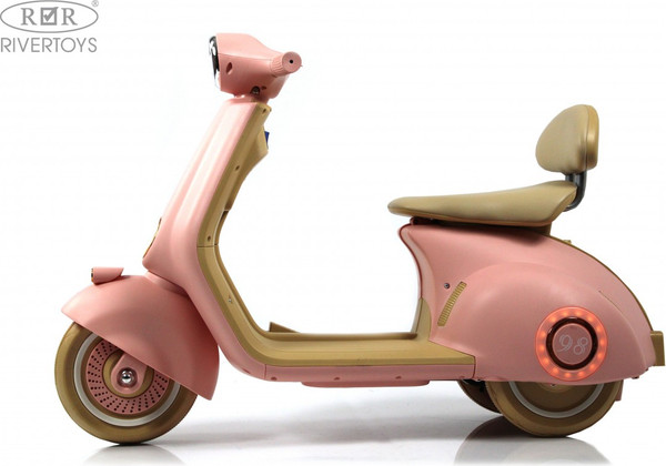 Изображение товара Детский мотоцикл RiverToys K444PX-A (розовый)