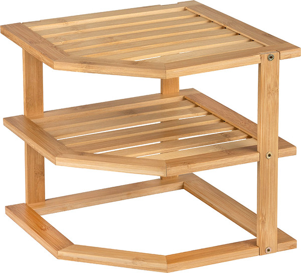 Изображение товара Подставка настольная для кухни Mallony Bambu Угловая 108077