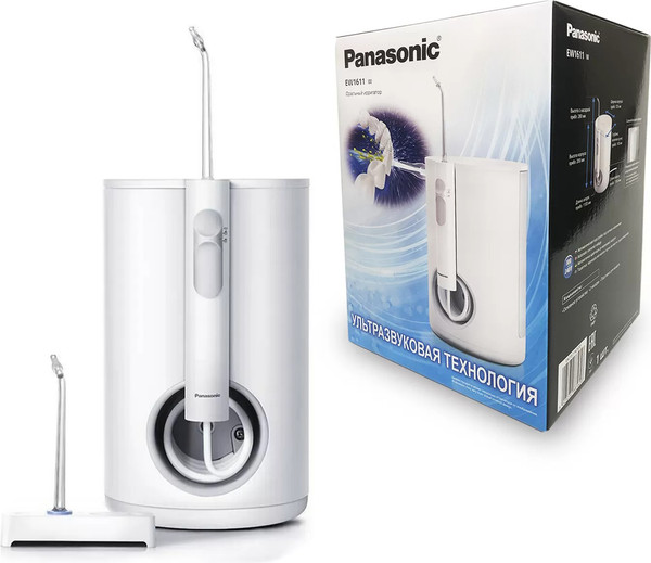 Изображение товара Ирригатор Panasonic Со средством для очистки EW1611W520/ FAZ001/1