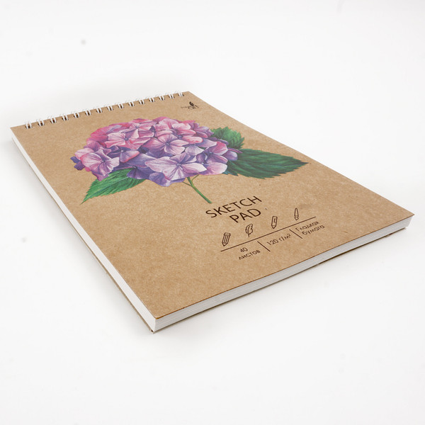 Изображение товара Скетчбук Paper Art Kids Гортензия / СПСЛ540172