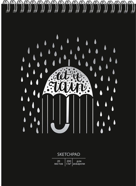 Изображение товара Скетчбук Paper Art Kids Rain / СПС420222