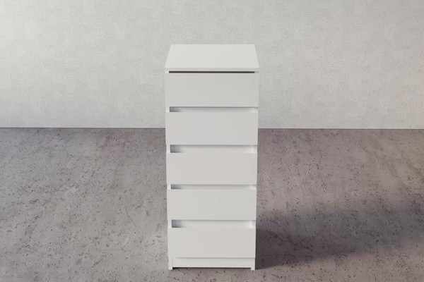 Изображение товара Комод Stolline Somero 5 ящиков 467.03 (белый)