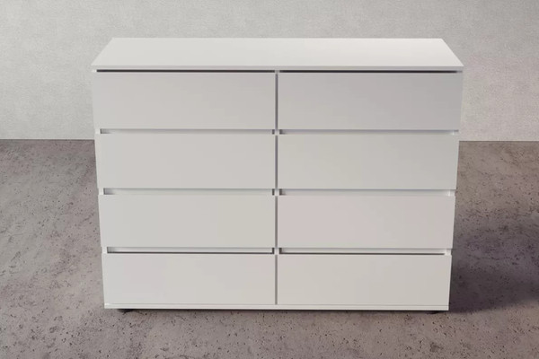 Изображение товара Комод Stolline Somero 8 ящиков / 467.04 (белый)