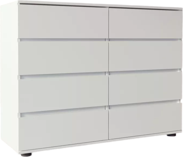 Изображение товара Комод Stolline Somero 8 ящиков / 467.04 (белый)