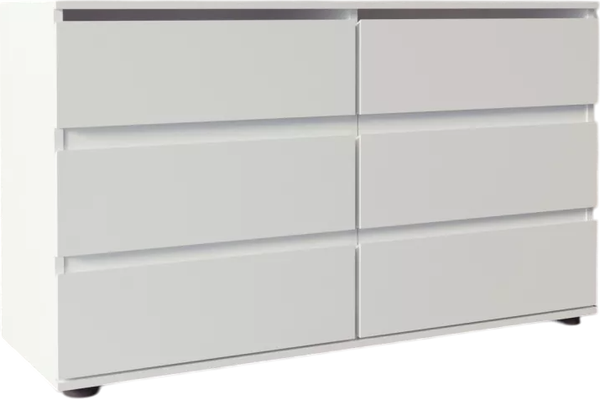 Изображение товара Комод Stolline Somero 6 ящиков / 467.06 (белый)