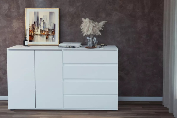 Изображение товара Тумба Stolline Somero 4 ящика / 467.07 (белый)