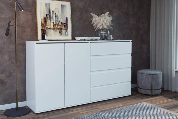 Изображение товара Тумба Stolline Somero 4 ящика / 467.07 (белый)