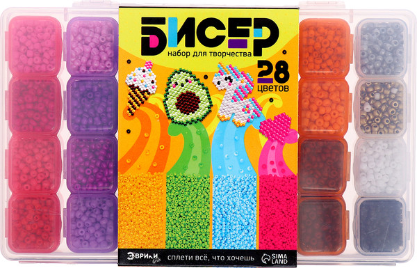Изображение товара Набор для создания украшений Эврики Бисер / 10329198