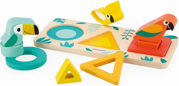 Изображение товара Сортер Janod Геометрические фигуры J08266