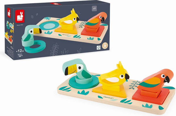 Изображение товара Сортер Janod Геометрические фигуры J08266