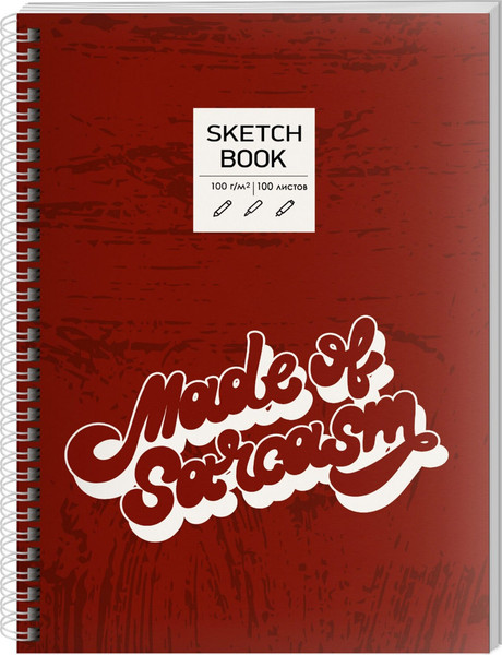 Изображение товара Скетчбук Paper Art Kids Sketchbook. Sarcasm / ТС51004821