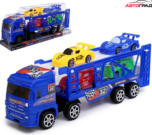 Изображение товара Автовоз игрушечный Автоград 2017 / 10390679 (синий)