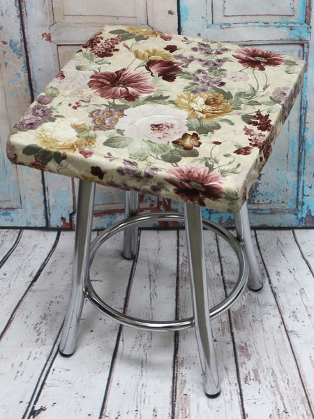 Изображение товара Подушка на стул MATEX Cuadro Concept. Лютики / 33-462 (бежевый/розовый/светло-зеленый)