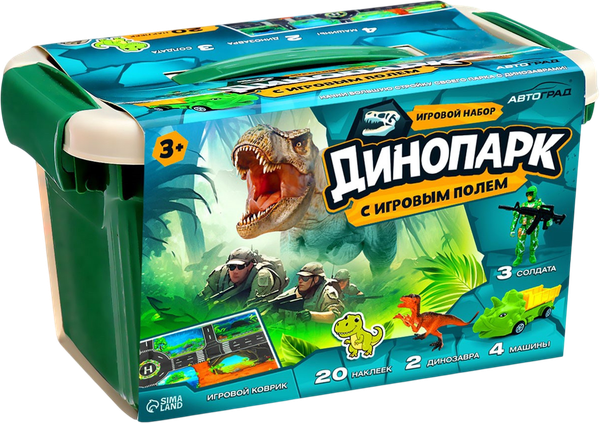 Изображение товара Игровой набор Автоград Динопарк / 10348916