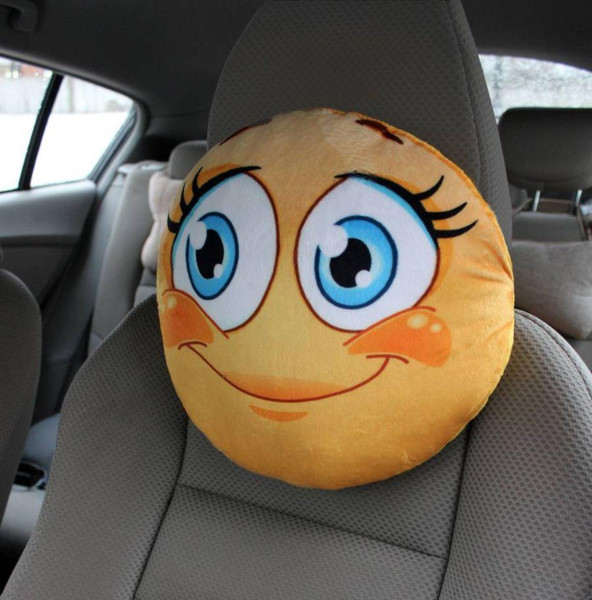 Изображение товара Подушка для автомобиля MATEX Emoji. Скромняжка / 26-860 (желтый)