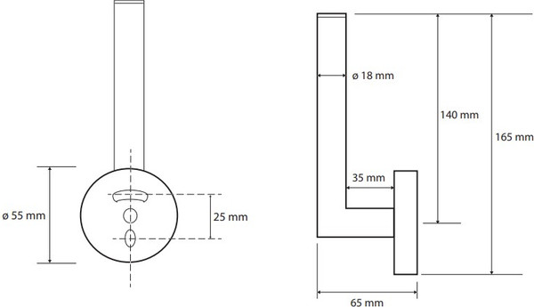 Изображение товара Держатель для туалетной бумаги Bemeta Coral 158112032