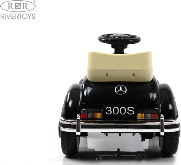 Изображение товара Детский автомобиль RiverToys Mercedes-Benz 300S / LS-128A (черный)