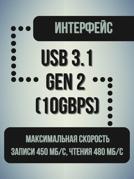Изображение товара Внешний жесткий диск KingSpec 512GB / Z3S-512