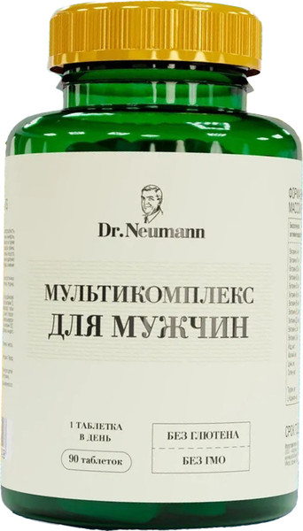 Изображение товара Витаминно-минеральный комплекс Dr.Neumann Men`s Formula (90 таблеток)