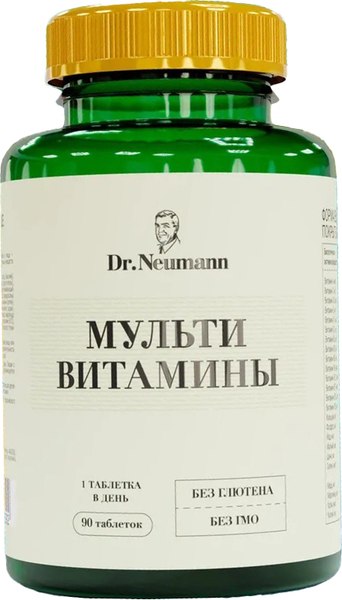 Изображение товара Витаминно-минеральный комплекс Dr.Neumann Multivitamines (90 таблеток)