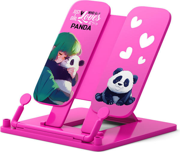 Изображение товара Подставка для книг Erich Krause Panda Hugs / 63533 (розовый)
