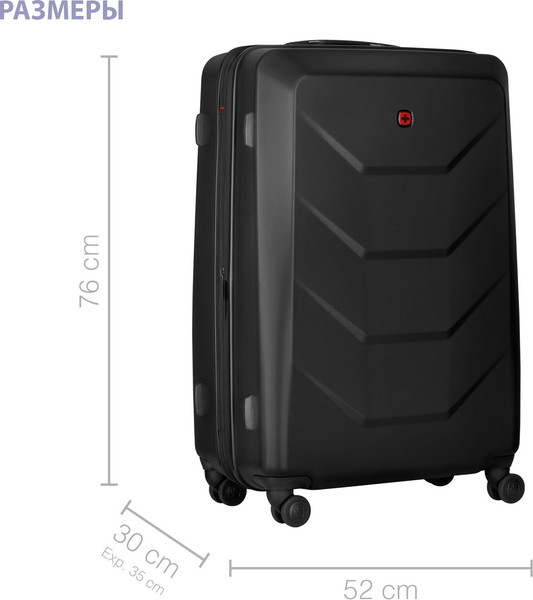 Изображение товара Чемодан на колесах Wenger Prymo 612538 (черный)
