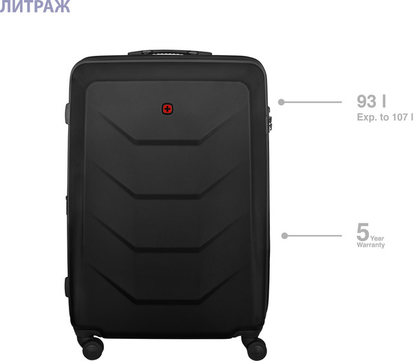 Изображение товара Чемодан на колесах Wenger Prymo 612538 (черный)