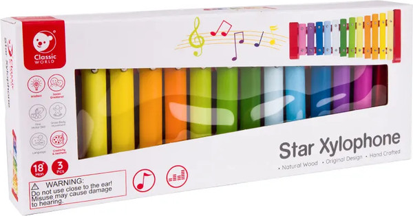 Изображение товара Музыкальная игрушка Classic World Музыкальная радуга CW40250