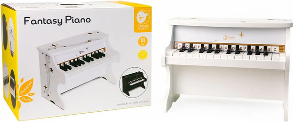Изображение товара Музыкальная игрушка Classic World Пианино Фантазия CW40536 (белый)