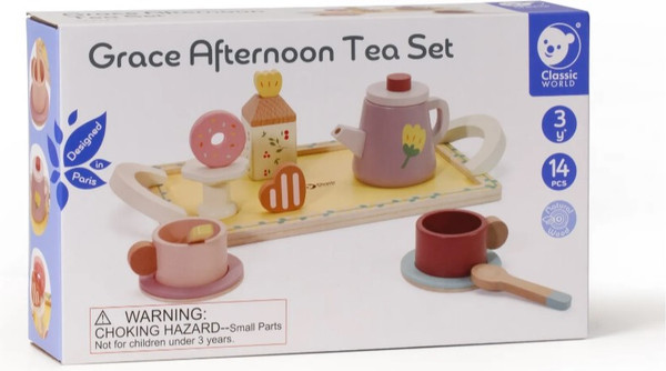 Изображение товара Набор игрушечной посуды Classic World Изящное чаепитие CW50577