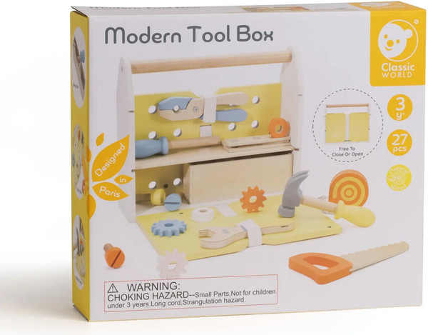 Изображение товара Набор инструментов игрушечный Classic World Ящик с инструментами CW20177