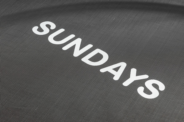 Изображение товара Батут Sundays Favorite Premium 10FT (квадраты, с сеткой, с лестницей)