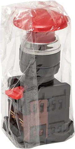 Изображение товара Кнопка для пульта EKF Грибок AEA-22 NO+NC / pbn-aea-r (красный)